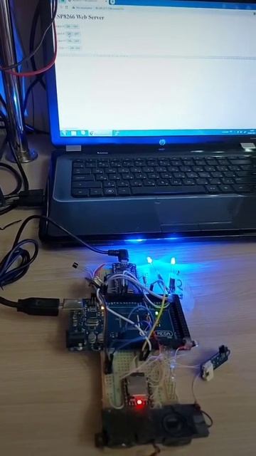 Вэб сервер на esp8266 и управление arduino mega по uart смотреть онлайн
