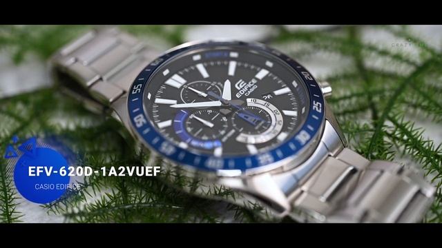 ZEGARKI MĘSKIE: CASIO EDIFICE EFV-620D-1A4VUEF/2AVUEF/1A2VUEF