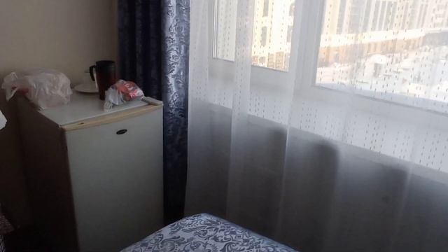 Казань. Заселились в отель  