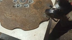 Садж из диска бороны.