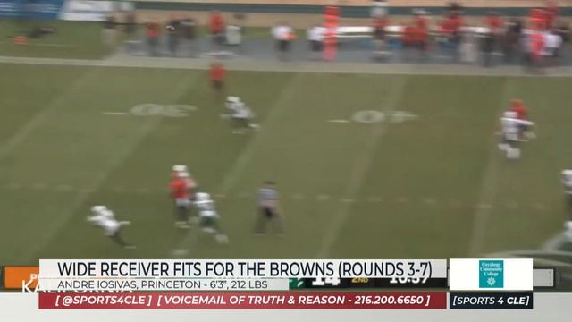 Wide receiver draft fits for the Browns: Andre Iosivas - Sports4CLE 2-24-23 смотреть онлайн