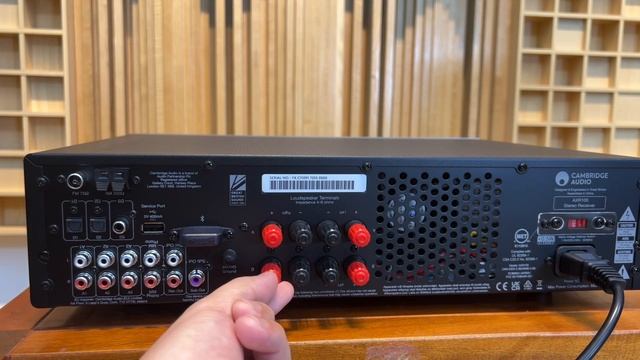 Amply Nghe Nhạc HI-FI Phân Khúc 10 Triệu 💋 Cambridge Audio AXR100 💋Full Tính Năng Với Gía Tiền