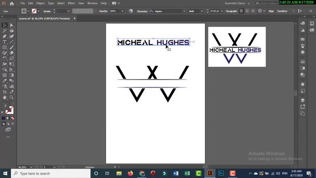 Logo Mockup Illustrator Tutorial