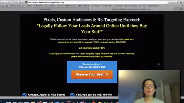 Free Webinar Reveals How To Do Pixels, Create Custom Audiences and Retargeting смотреть онлайн