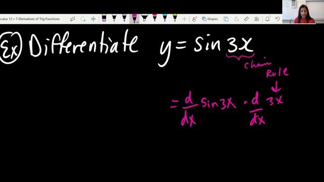 Calculus 12 (7.2) Derivatives of Sin + Cos Functions смотреть онлайн