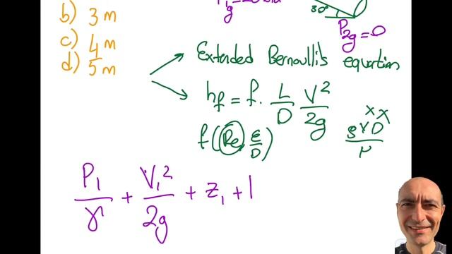 FE Exam Fluid Mechanics - 4.3 - Practice Problem - Head Loss Due to Flow смотреть онлайн
