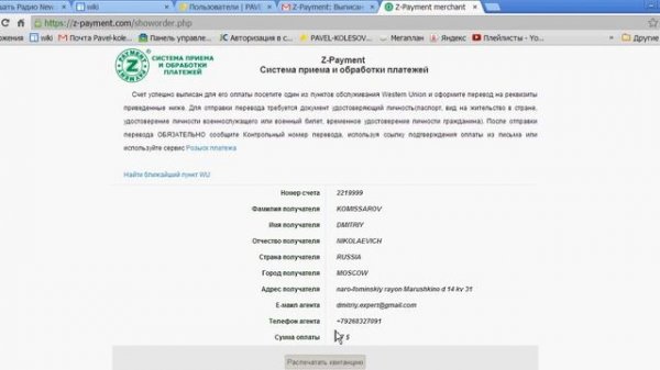 Инструкция Z Pay