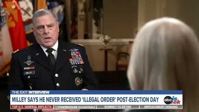 Commissioned officers have ‘obligation to stay out of politics’: Mark Milley | This Week смотреть онлайн