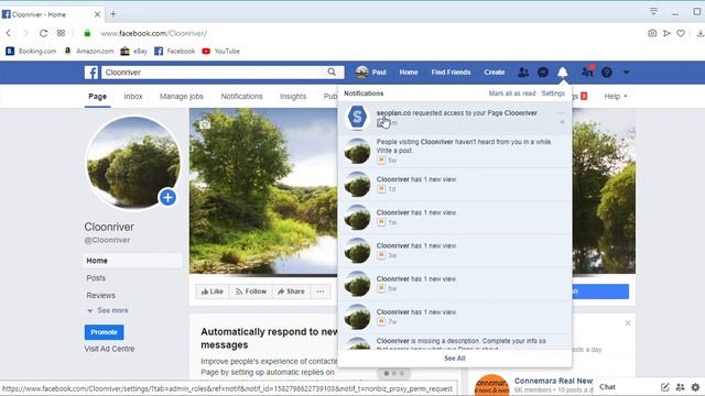 How To Accept Facebook Page Role Invitation Admin,Editor,Moderator Easy Seoplan co смотреть онлайн