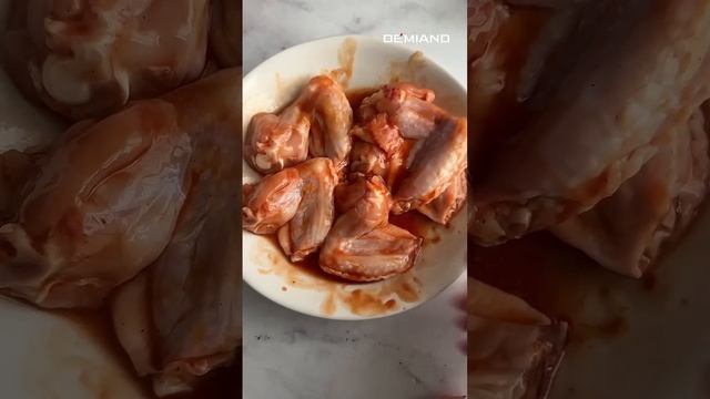 Куриные крылья в аэрогриле Demiand 🤍 смотреть онлайн