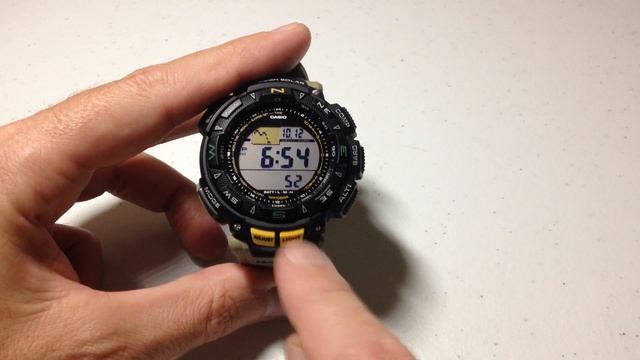 Casio PRG-240 | View the Light смотреть онлайн