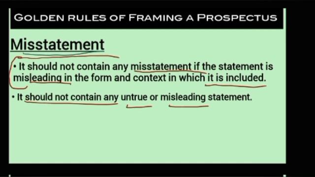 Theory of company: Part 44 - Golden rules of framing a prospectus смотреть онлайн