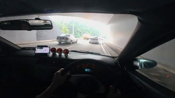 MITSUBISHI EVO 9 EVOLUTION driving