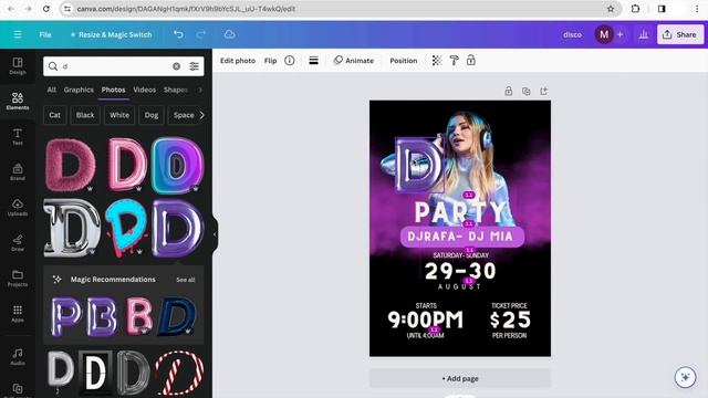 How to make a poster using canva| Canva AI poster generator (Step-by-step in 2024) смотреть онлайн