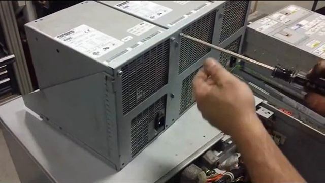 FrontierUS techSnippet; How to replace the power supplies in an AlphaServer 4100. смотреть онлайн