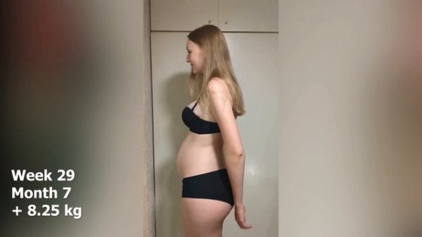 PREGNANCY TRANSFORMATION | 4-41 | мой ВЕС | беременность ПО НЕДЕЛЯМ
