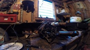 Замена КПП мопед Альфа-Питбайки.