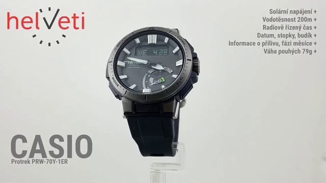 Casio Protrek PRW-70Y-1ER смотреть онлайн