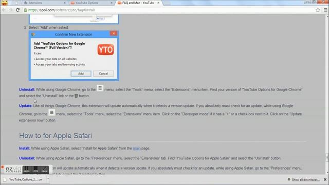 How to install YouTube Options (Full Version) Extension for Google Chrome смотреть онлайн