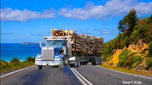 Транспорт для детей учим названия и звуки 2