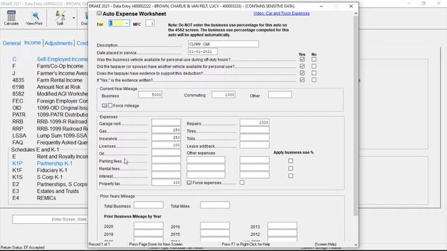 Car and Truck Expenses смотреть онлайн