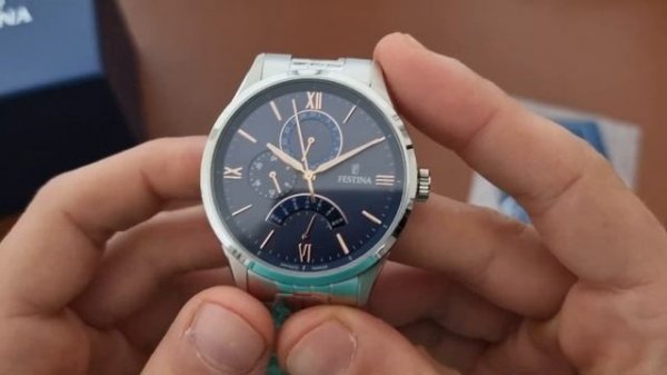 Unboxing 📦 Cool Festina Calendar Office-Dress Watch (F16822/3)