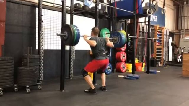 7-9-18 Back squat 30x0 day max at 325 смотреть онлайн