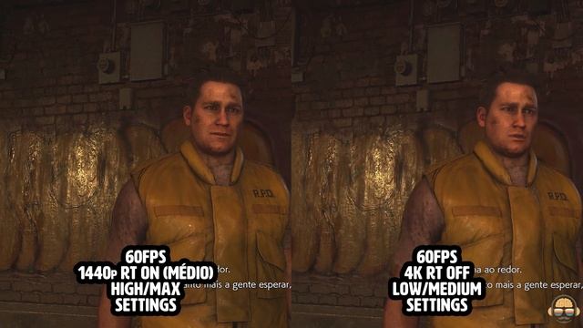 RESIDENT EVIL 3 REMAKE | 1440p vs 4K | 60FPS смотреть онлайн
