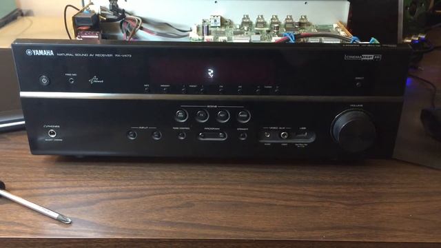 Yamaha RX-V473 Malfunction