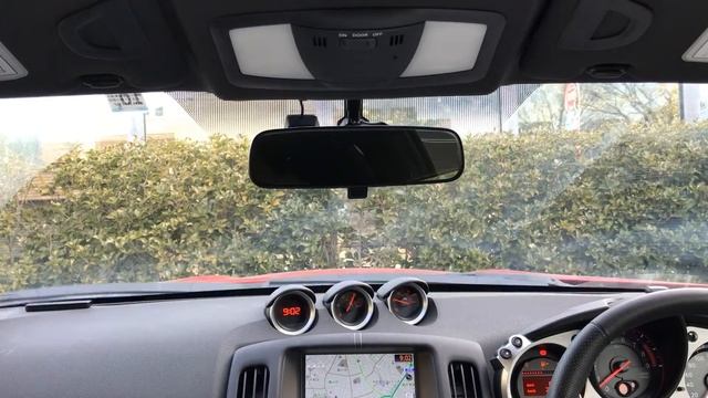 Nissan Fairlady Z, 370Z (Z34, 2008) wipers, inside view #shorts смотреть онлайн