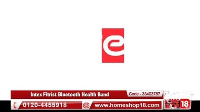 Homeshop18.com - Intex Fitrist Bluetooth Health Band