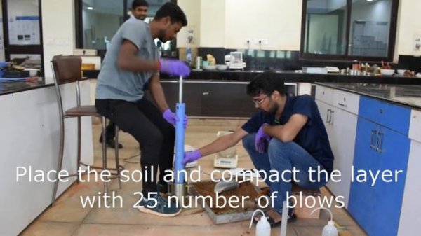 Heavy Compaction Test (Modified Proctor Test), Soil Testing, IS 2720 part 8