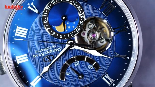 HANDS-ON: Orient Star Classic Moonphase Open Heart Automatic RE-AY0103L00B смотреть онлайн