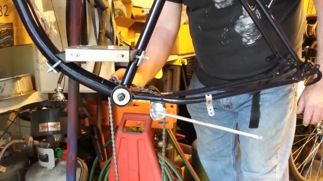 How To Install 3 piece crank kit for 4 stroke Motorized Bicycle смотреть онлайн