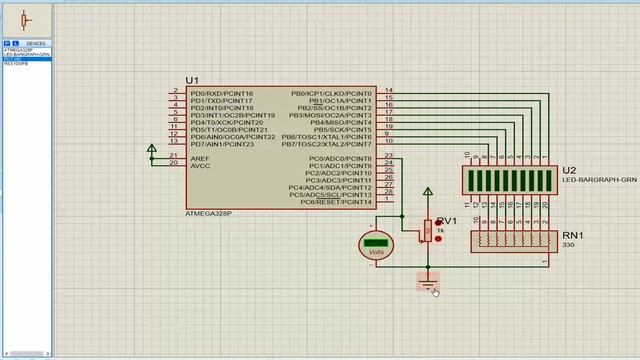 10 3 ATmega328 Ejemplos de programación del ADC смотреть онлайн