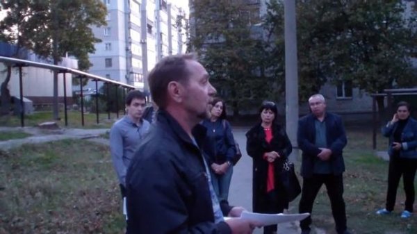 Днепрорудный. Встреча с избирателями.