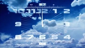 Часы с 39 секунды и Начало Новостей Первый канал Европа