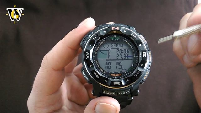 Casio PRW 2500 (module 3258) - DETAILED Tutorial On How To Use The ABC ProTrek Functions