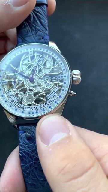 Мужской скелетон!!! IWC Schaffhausen!!! смотреть онлайн