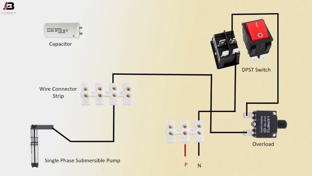 How To Make Submersible Pump Control Box Connection Wiring Diagram | submersible pump смотреть онлайн