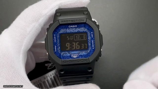 สีใหม่สุดเท่ กระชากใจสุดๆ ใหม่ล่าสุดปี2022 นาฬิกา Casio G-Shock BLUE PAISLEY รหัส GW-B5600BP-1 смотреть онлайн