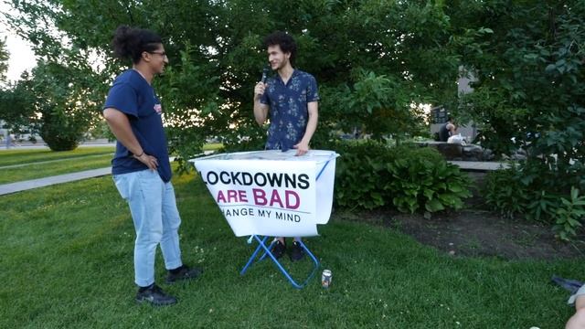 Lockdowns Are Bad | Change My Mind смотреть онлайн