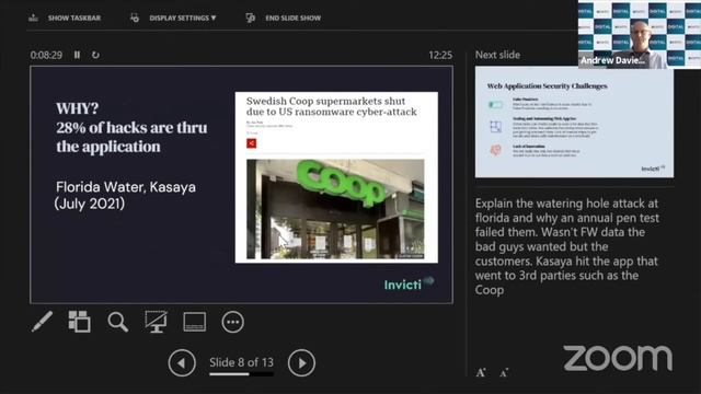 Partner Presentation | Dynamic Application Security Testing | Invicti |Virtual Event | DTS Saudi смотреть онлайн