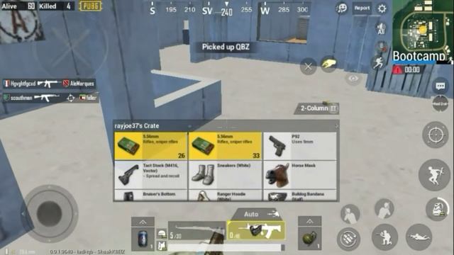 M416 SCOPE X6 - BAR BAR BOOTCAMP - PUBG MOBILE смотреть онлайн
