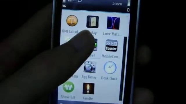 Nokia X6 Menu-scroll modification смотреть онлайн