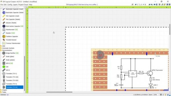 Design Circuits on Stripboard or Veroboard for FREE with DIY Layout Creator