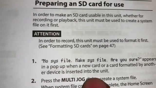 How To Format a SD Card on the Tascam Model 24 смотреть онлайн