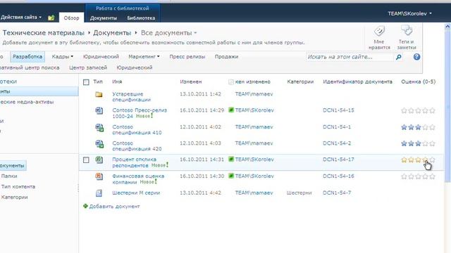 О SharePoint 2010 на русском. Урок 4.1