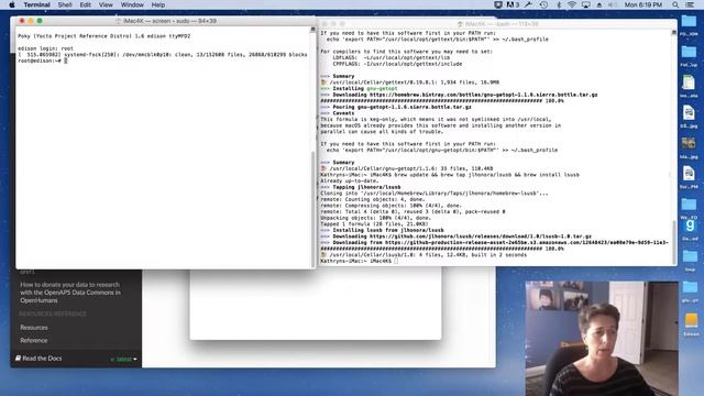 Flashing Edison on Mac смотреть онлайн