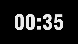 1 Minute 20 Second Timer Countdown | 1:20